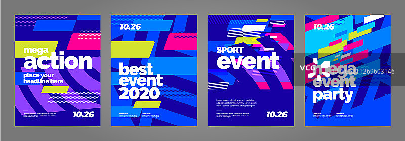 体育赛事海报模板设计图片素材