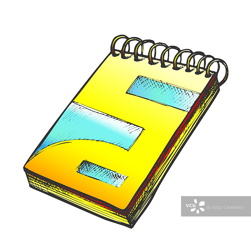 笔记本文具计划本彩色图片素材