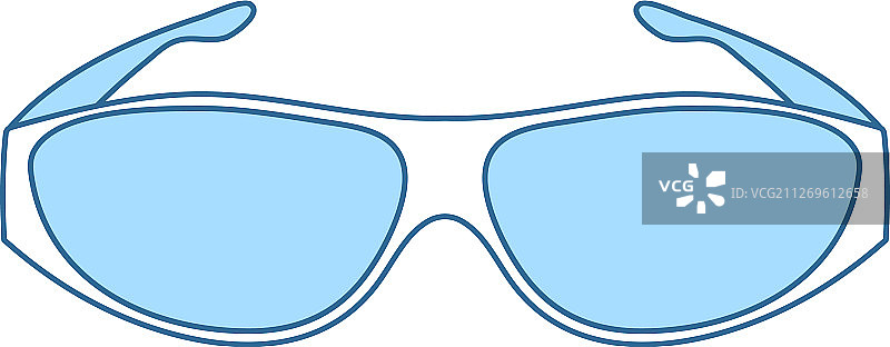 扑克牌太阳镜图标图片素材