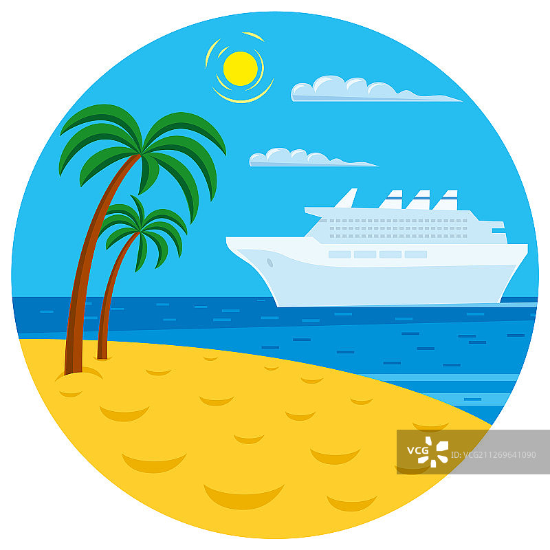 客运游轮图片素材