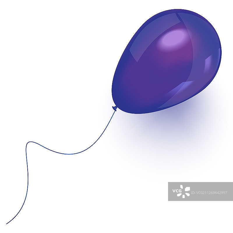 紫色充气球图片素材