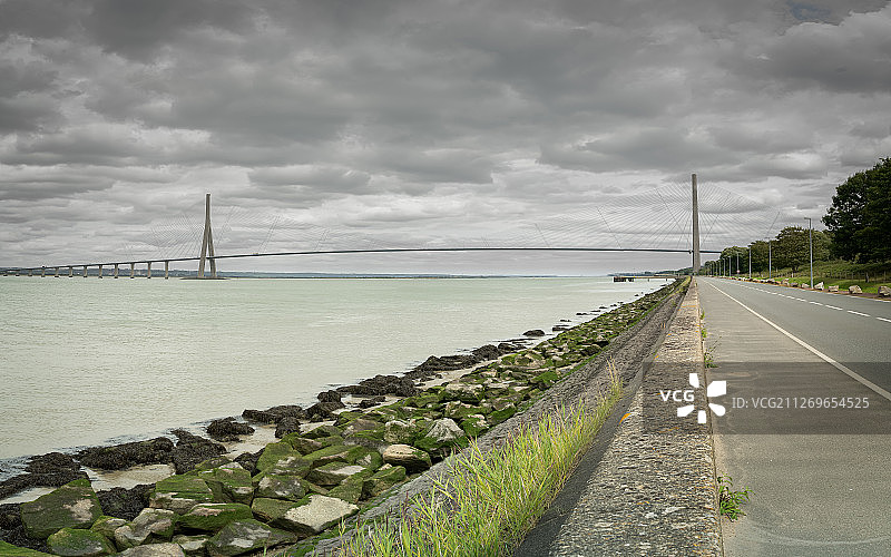 诺曼底大桥图片素材