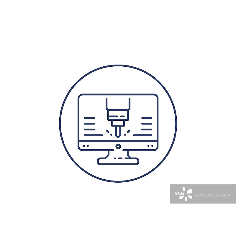 数控线图标图片素材