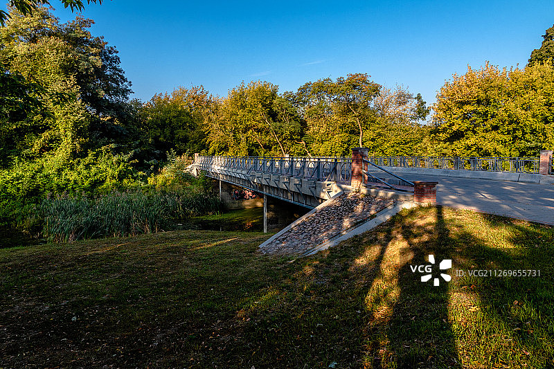 白俄罗斯布列斯特的桥梁景观图片素材