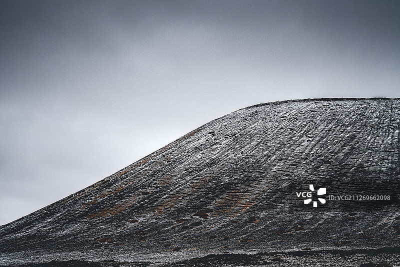 优美的曲线+内蒙古乌兰察布市察右后旗乌兰哈达火山群图片素材