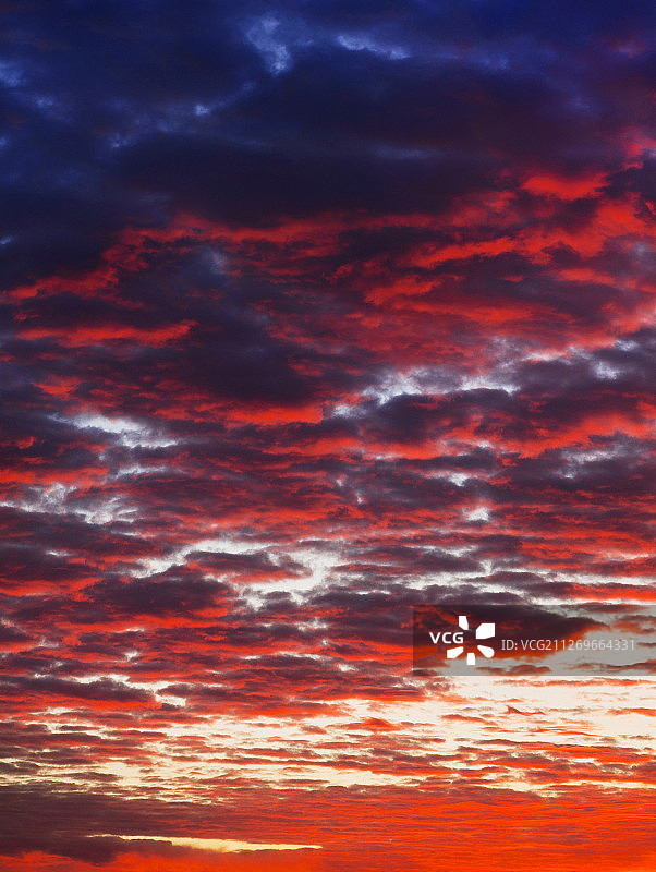 绚丽的日落图片素材