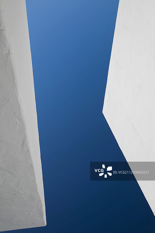 突尼斯西迪布赛义德的蓝白色图片素材