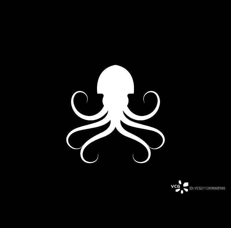 章鱼图标设计图片素材