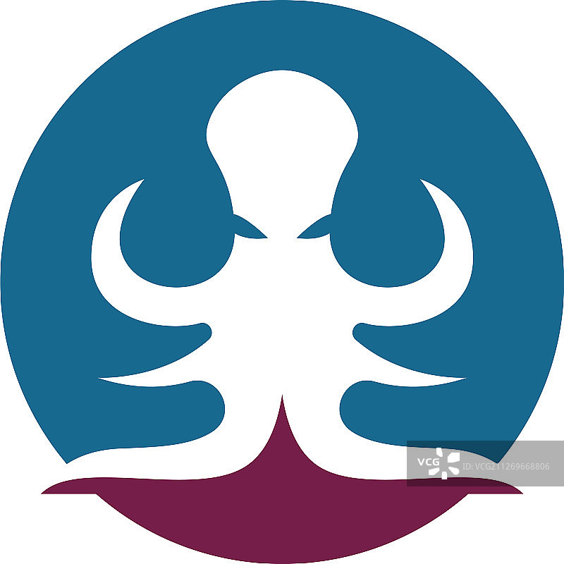 章鱼图标设计图片素材