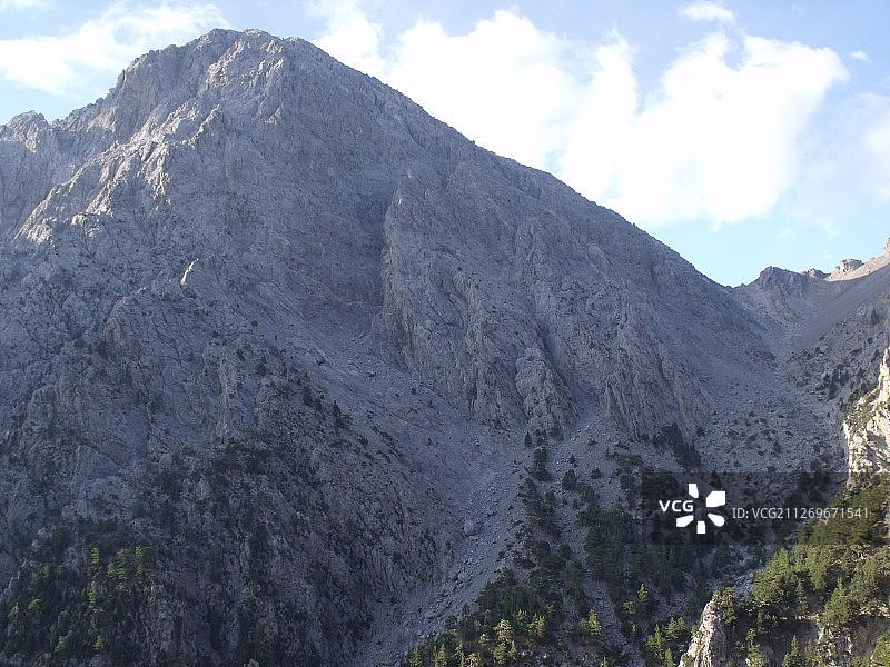 希腊克里特岛马利亚山景图片素材