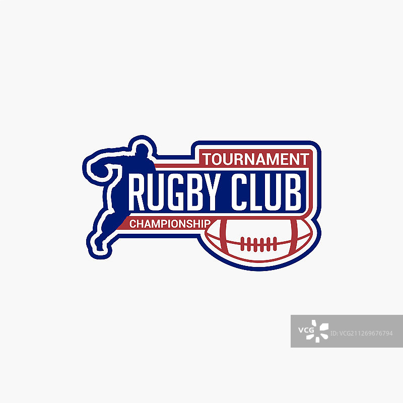橄榄球俱乐部徽章logo-7图片素材