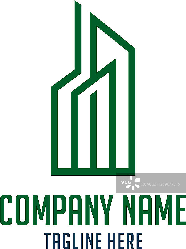 房地产公司logo设计图片素材