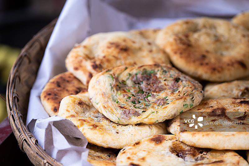 大理喜洲粑粑图片素材