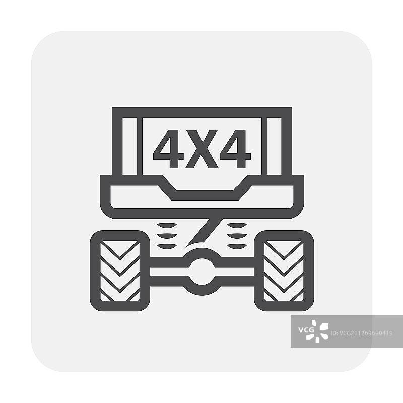 SUV越野车图标图片素材