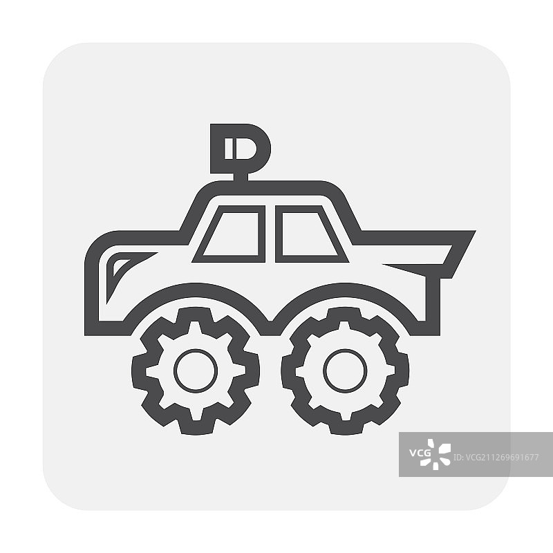 SUV越野车图标图片素材