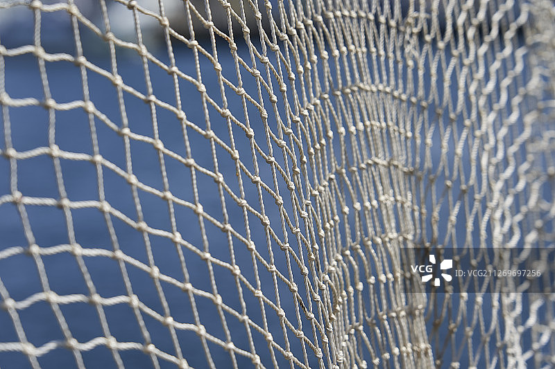 特写：渔网图片素材