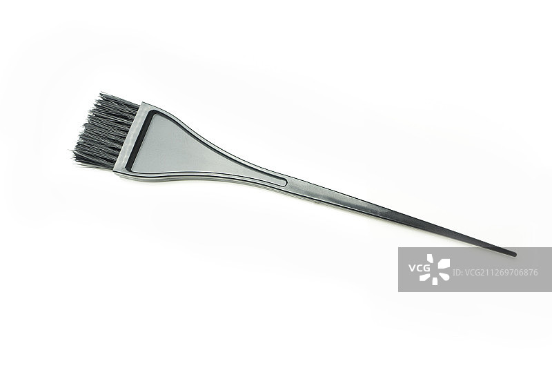 白色背景上的黑色笔刷图片素材