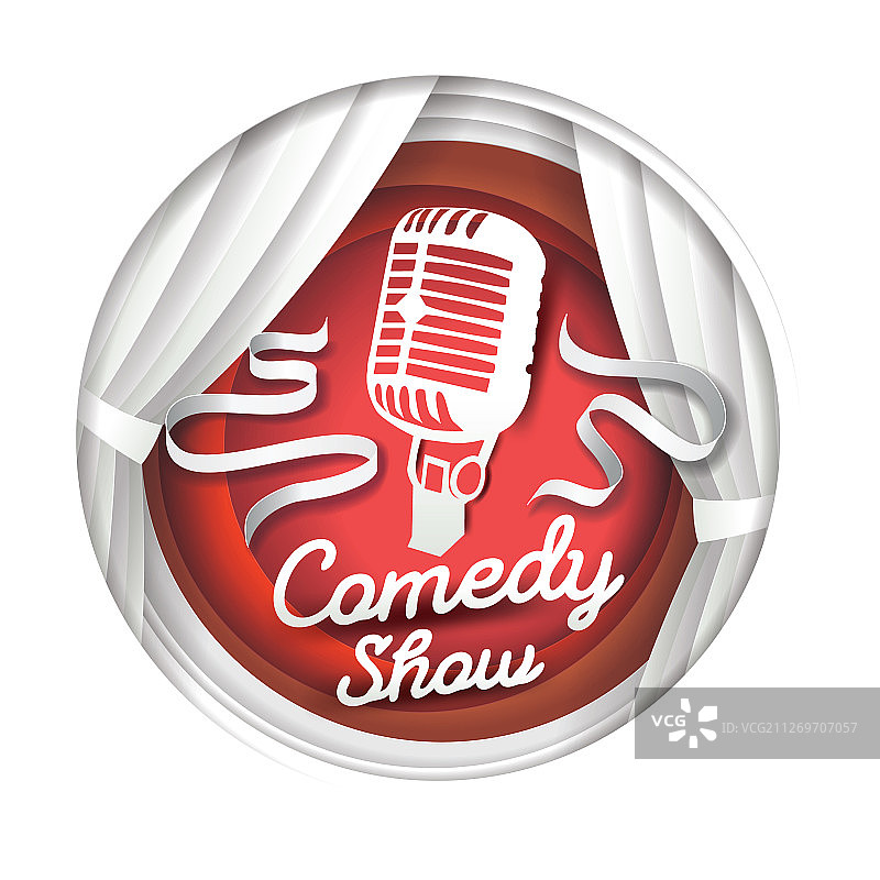 纸艺喜剧表演图片素材