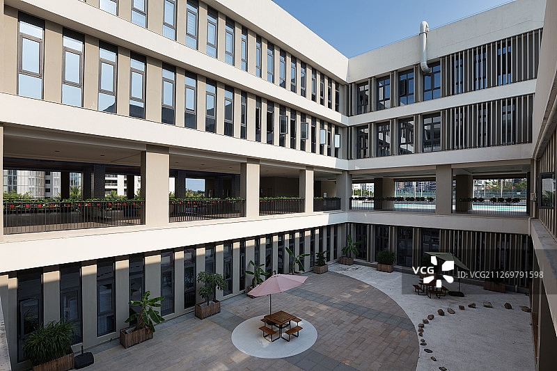 教学楼 天井图片素材