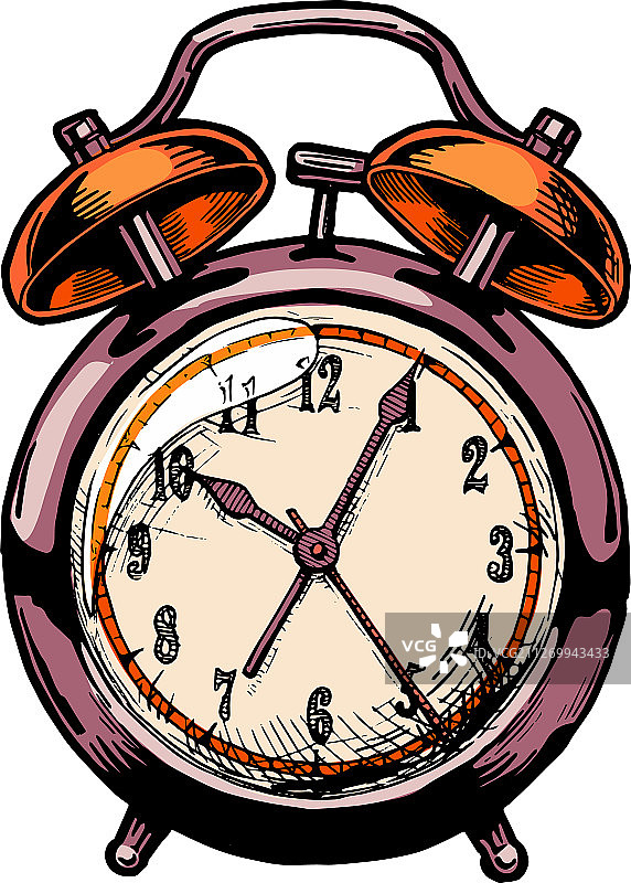 旧闹钟图片素材