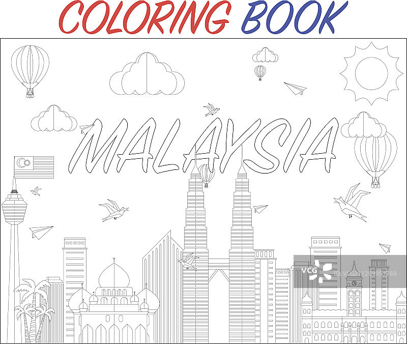 马来西亚风景合集图片素材