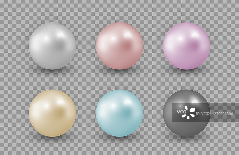 彩色珍珠素材图片素材