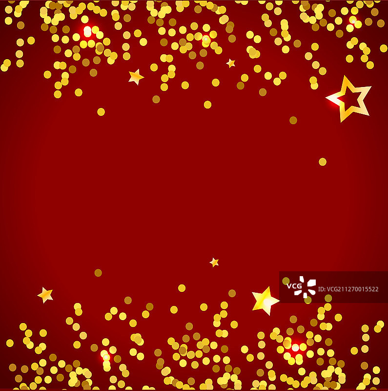 金色金属质感3D星星图片素材