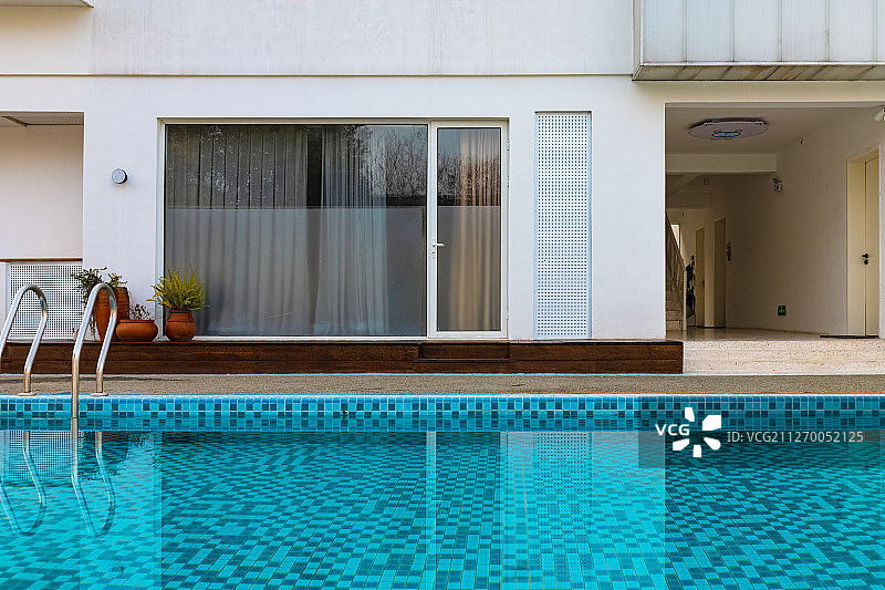 户外泳池图片素材