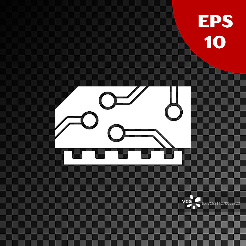 白色内存图标图片素材