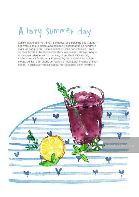 夏季饮料图片素材