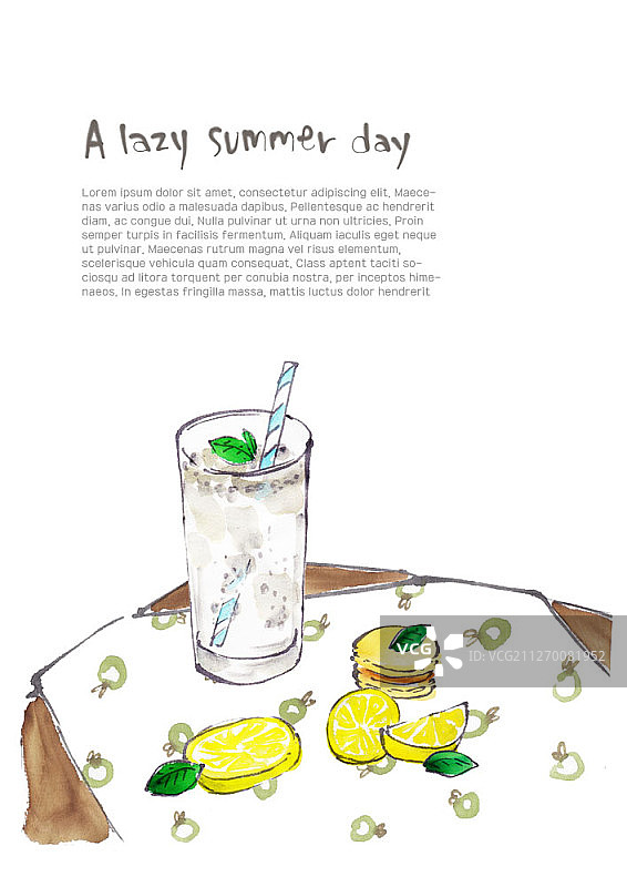夏季饮料图片素材