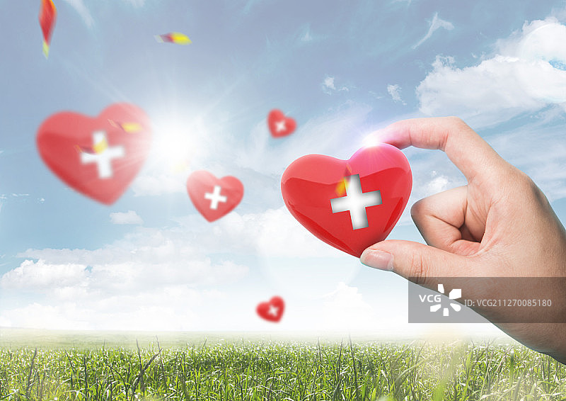 献血矢量轮廓渐变设计图标。白色背景上的志愿服务符号EPS 10文件图片素材