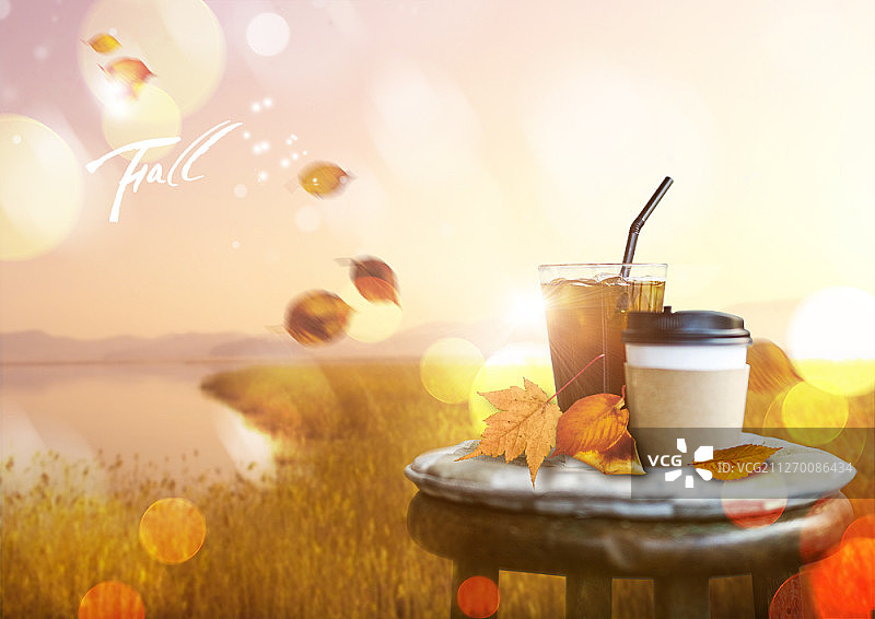 秋季促销海报图片素材