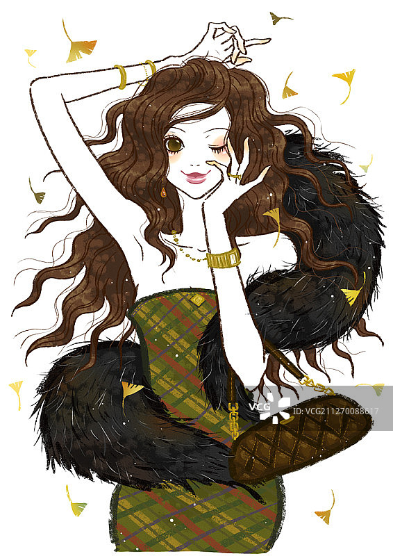 年轻的亚洲女人图片素材