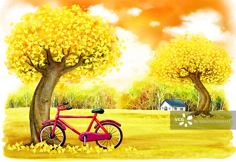 秋天的风景图片素材