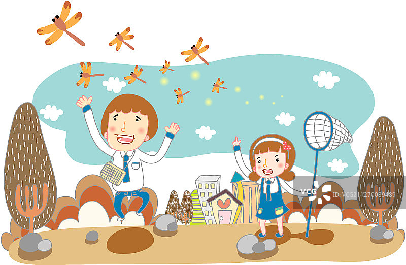 教育理念矢量插画图片素材