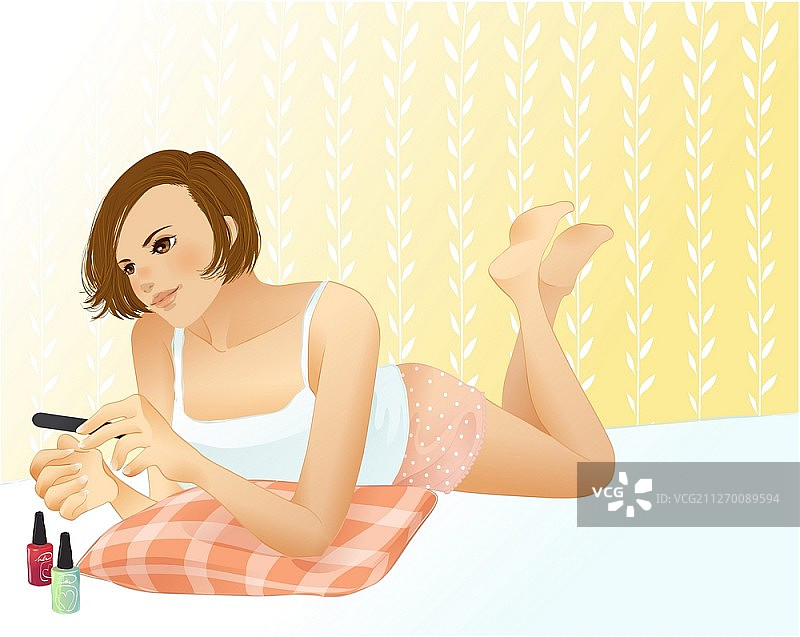 亚洲女性角色图片素材