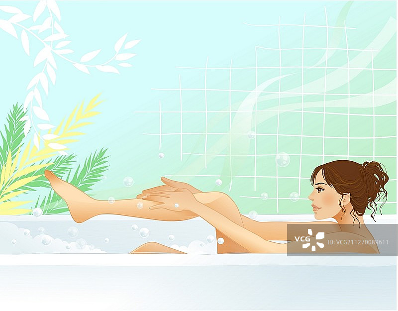 亚洲女性角色图片素材