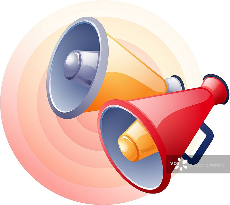 扩音器图标图片素材