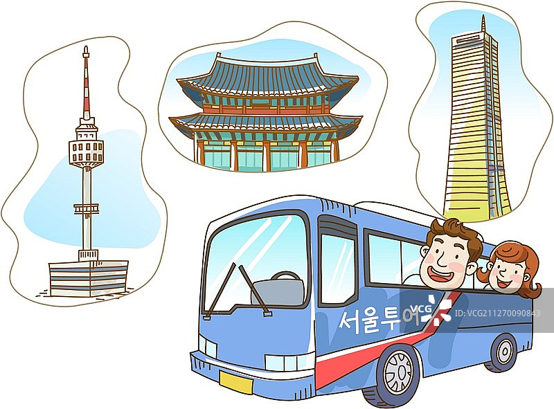 旅行概念矢量插图图片素材