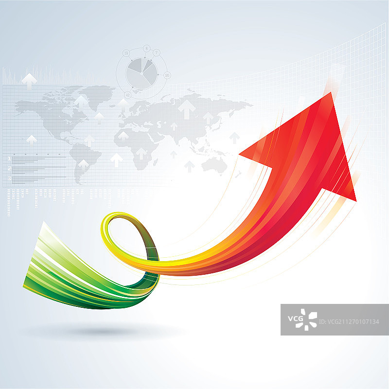 增长箭头图片素材