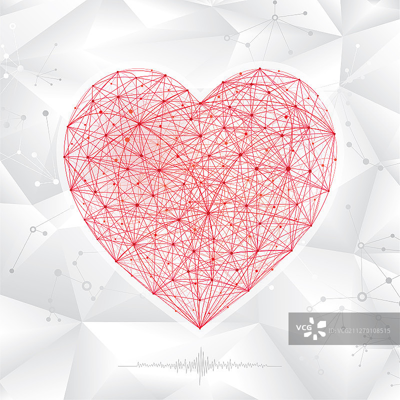 分子心形图片素材