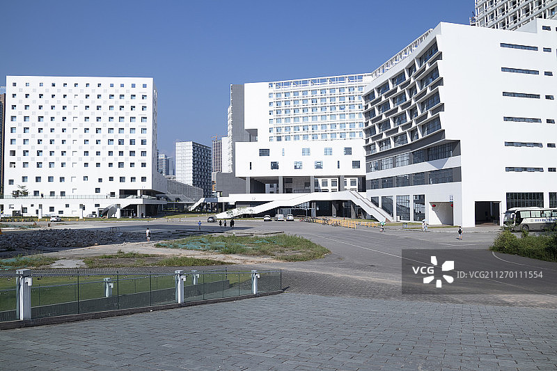 深圳大学灯光节深圳湾图片素材