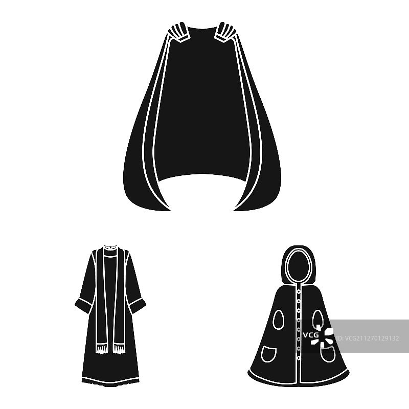 服装面料设计图标集图片素材