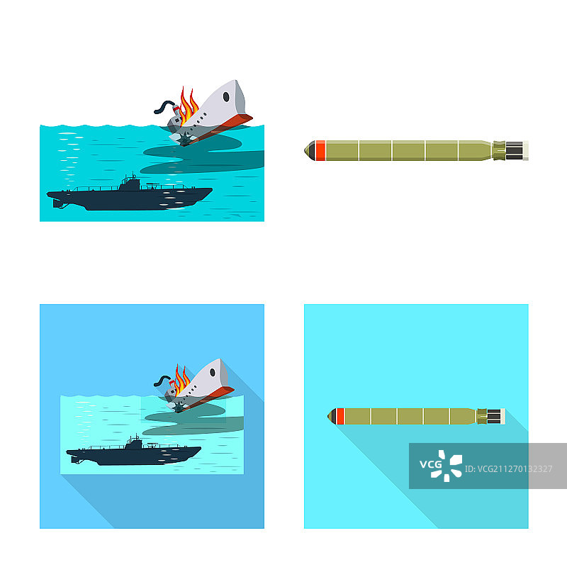 战争与船舶标志图片素材