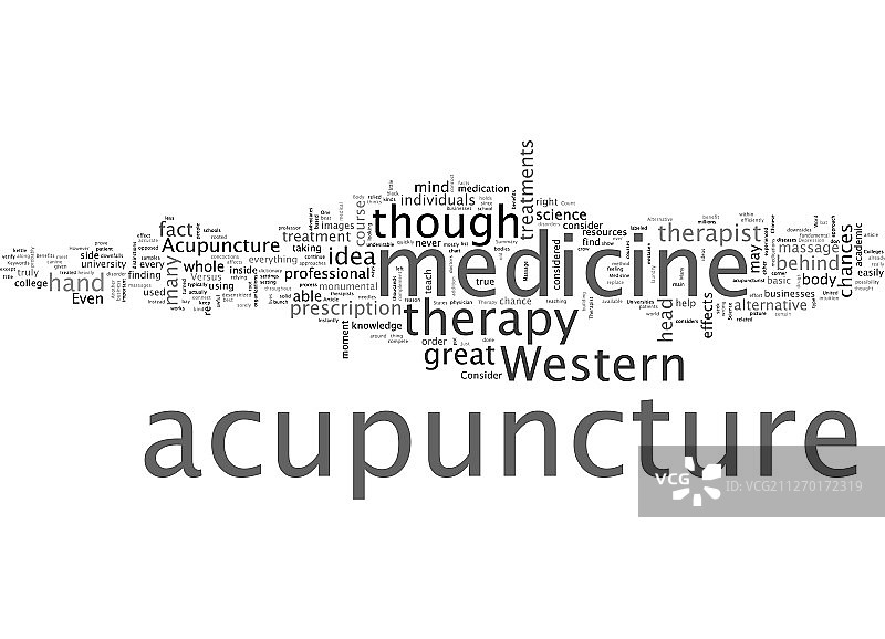 针灸与西医图片素材