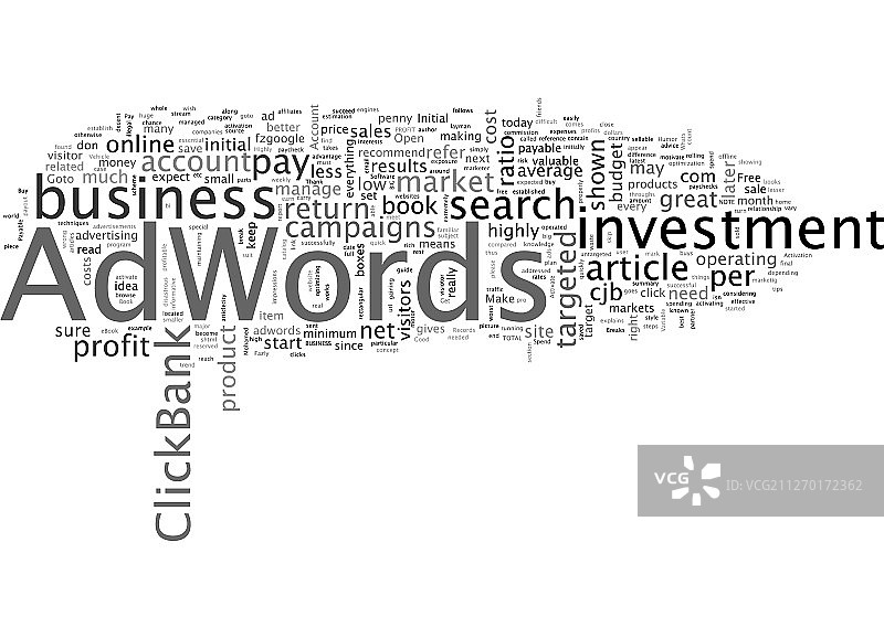 Adwords Clickbank打破利润记录图片素材