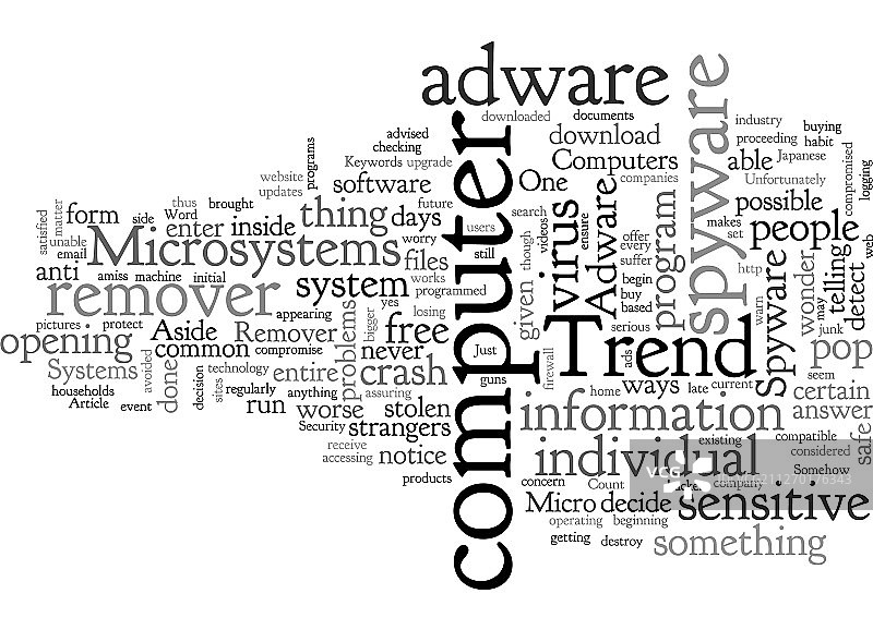 趋势科技恶意软件间谍软件清除器图片素材