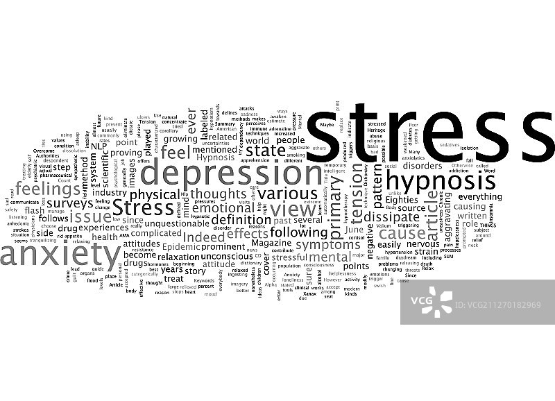 利用NLP克服焦虑和压力图片素材