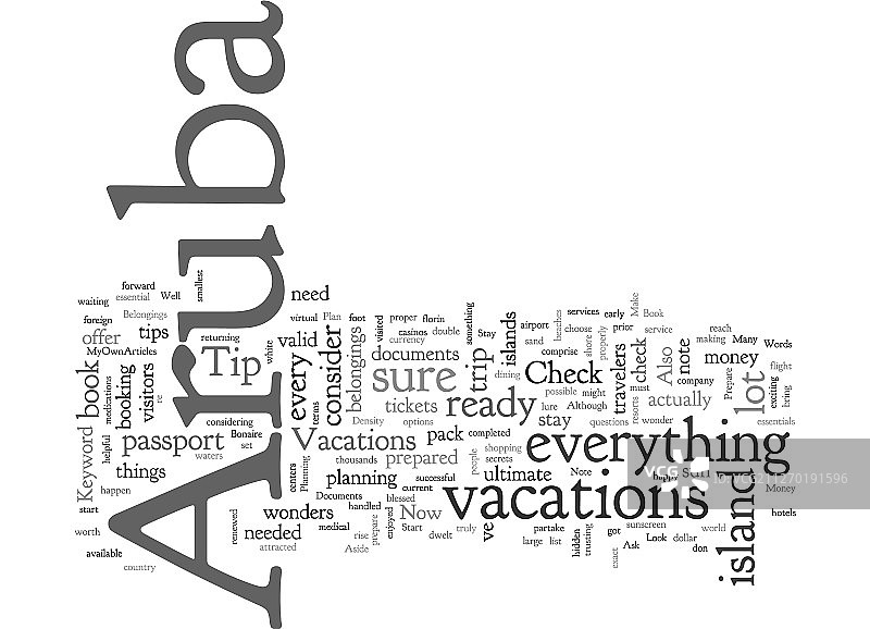 阿鲁巴假期图片素材